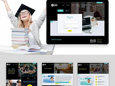 Student Discount Card Providing Portal branding design ecommerce illustration logo marketplace ui ux web website