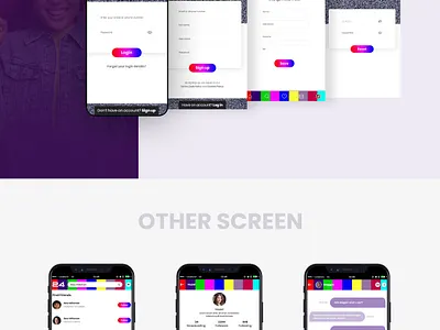 Social Networking and E-commerce Combo App design ecommerce illustration logo marketplace mobile app ui ux