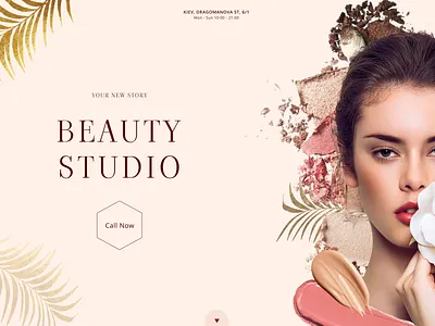 Beauty design logo typography ui ux