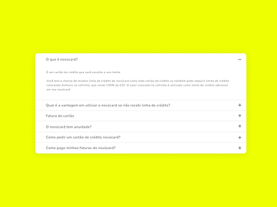 accordion FAQ accordion faq fintech ui ux website
