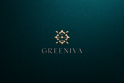 GREENIVA Brand agency beauty brand branding cosmetic identity logo luxe new skincare