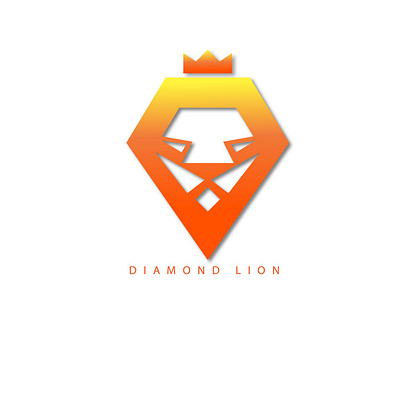 Diamond Lion 3d art adobe illustrator artwork branding design drawing graphic design logo logo design logo designer logotype minimal logo vector
