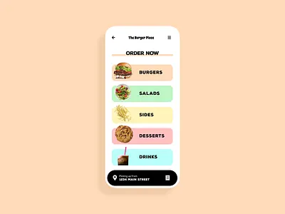 DailyUI #99 : Categories app dailyui design ui