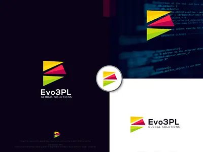 Evo03PL Technology Company 3d 3d logo animation branding design graphic design green health icon illustration logo motion graphics ui vector