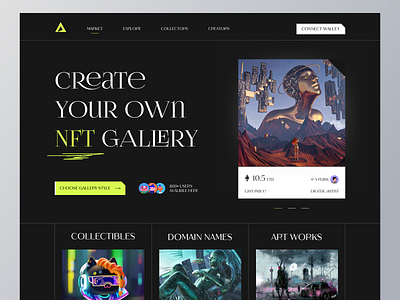 NFT Marketplace blockchain crypto dashboard defi design nft ui ux