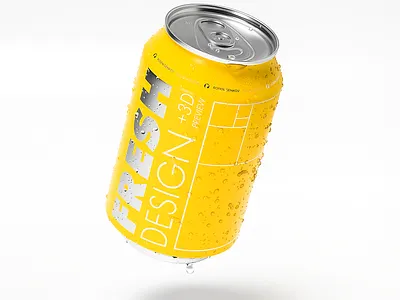 Fresh design 3d visualization art direction logo design package design