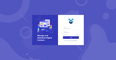 Awesome signin card design wordpress download manager