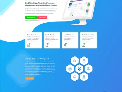 Stunning Homepage Design download manager wordpress plugin