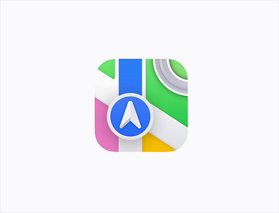 Apple Maps animation design figma ui uiux ux