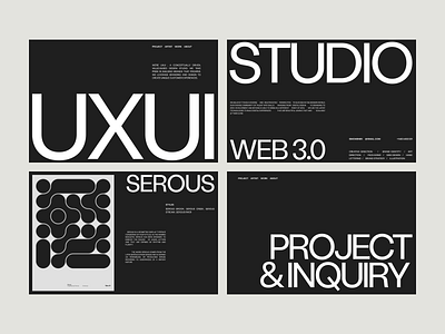 UXUI - Minimal Portfolio Website 3d animation app branding clean design illustration layout logo minimal portfolio profesional typography ui visual identity website