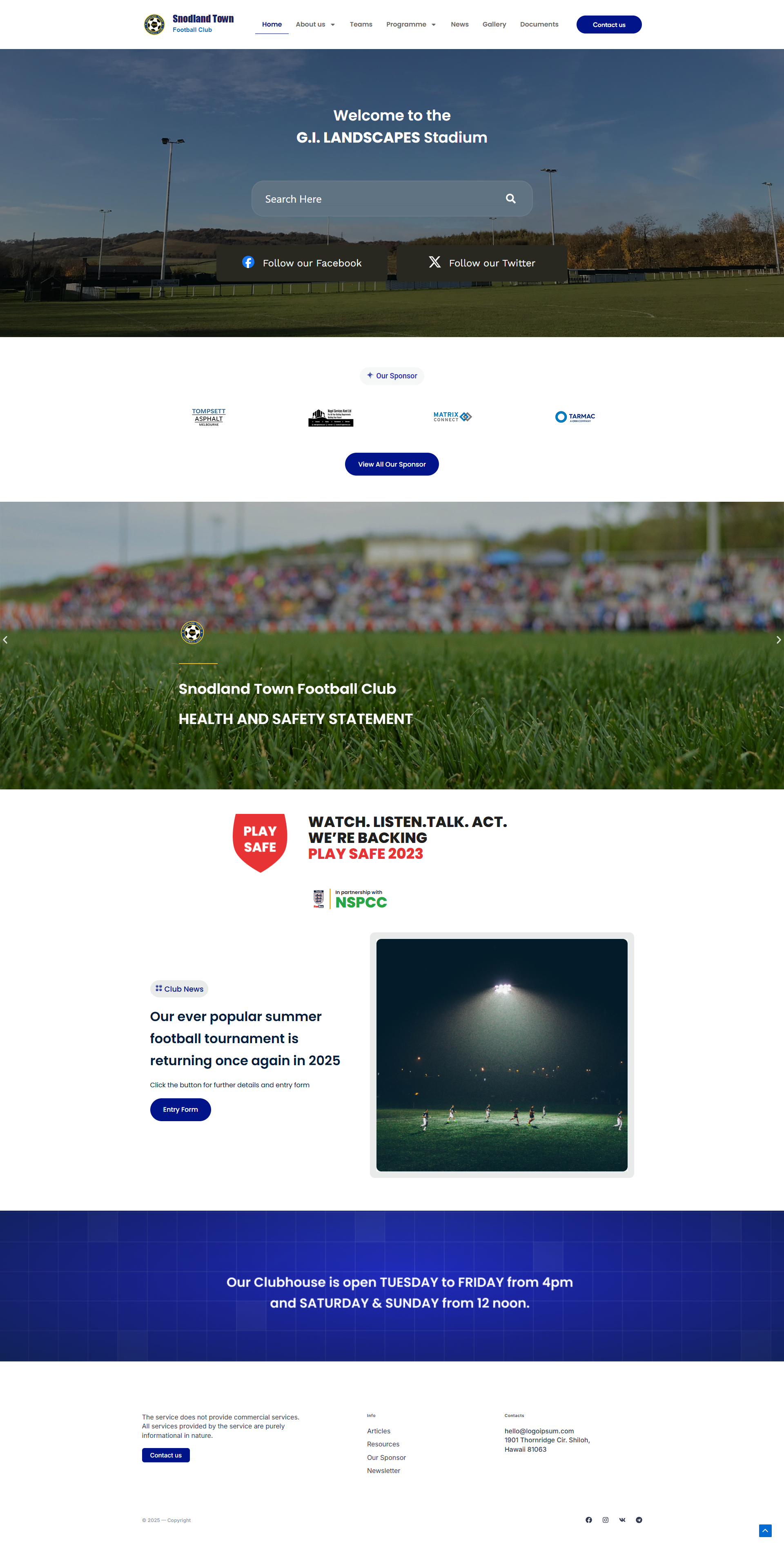 Example of Custom Word Press Responsive Website