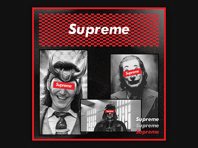 Supreme Concepts - Reign Supreme design figma graphic design illustration