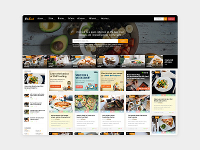 PinFood - Food Recipes WordPress Theme blog food grid grid layout masonry personal blog pinterest recipe theme wordpress