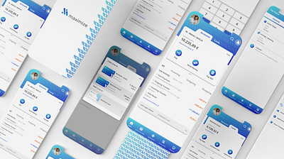 Maximize Banking App ui ux