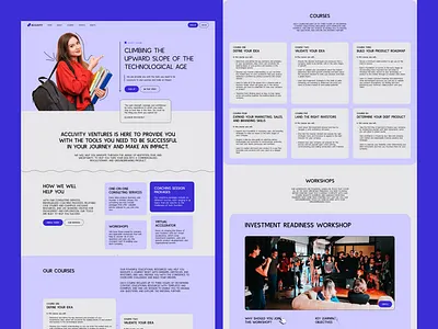 Acclivity - UI Design & Bubble.io Site Development awwwards blue branding bubble.io clean design clean website corporate website design graphic design hb honorable mentions illustration landing logo sotd ui vector webflow webflow expert website