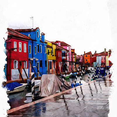 Water Color Paintings #Photoshop