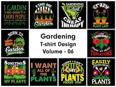 Gardening T-shirt Design gardening gardening t shirt gardening t shirt design graphic design t shirt design tshirt typography t shirt ui uiux ux