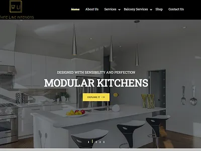 Interior Designer website design website