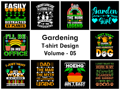 Gardening T-shirt Design gardening gardening t shiirt gardening t shirt design graphic design t shirt design tshirt typography t shirt ui uiux ux
