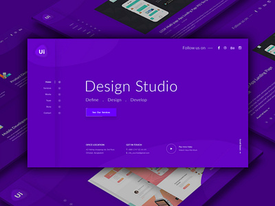 DESIGN STUDIO HTML FREE DOWNLOAD blog bootstrap corporate creative design free free html free psd free ui ux free website graphic design html modern portfolio psd ui uiux ux