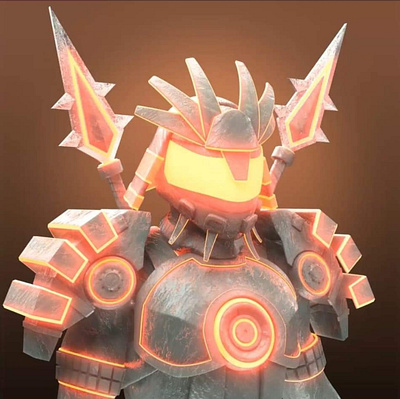 #d robots animation branding design graphic design illustration logo nft character ui ux vector