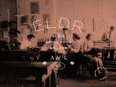 Restaurant Branding asheville asheville food avl nc botanical brand identity brand marks branding design floral food branding grove park illustration logo restaurant branding