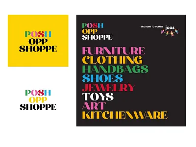 Posh Opp Shoppe Rebrand
