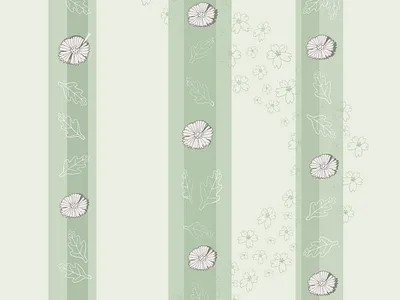Whoops a Daisy, Primrose and Oak (Repeat Pattern) adobe illustrator digital art digital illustration fabric design graphic design homewares repeat pattern spd spoonflower surface pattern design textile design wallpaper design