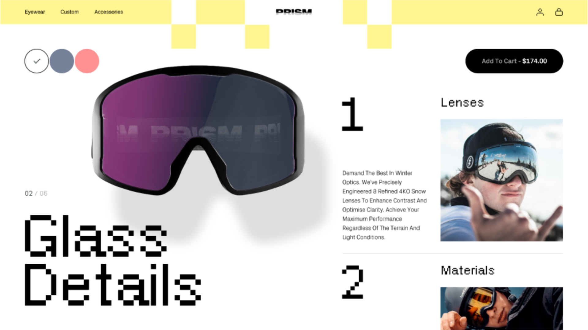 Prism Store by Ruslan Siiz on Dribbble