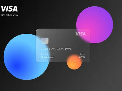 Frosted glass creditcard branding card creditcard design frosted frosted glass glass glass effect illustration logo payment
