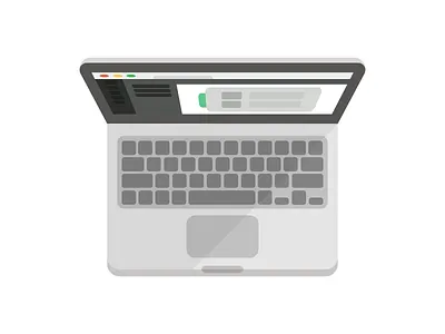 Isometric Laptop color computer design illustration illustrator laptop vector