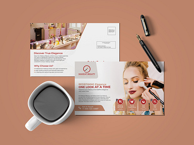 Make Up Beauty EDDM/ Postcard Design beautyadvertising beautybusiness beautyflyer beautymarketing beautypostcard cosmeticdesign cosmeticmarketing creativedesign custompostcard designinspiration directmaildesign eddmdesign luxurybeauty makeupbranding makeupeddm makeuppromotion marketingmaterials postcarddesign printmarketing salonpostcard