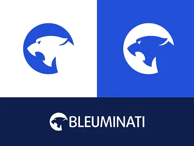 Bleuminati Logo Design animal big cat brand identity branding cat cheetah l leopard lion logo panther tiger