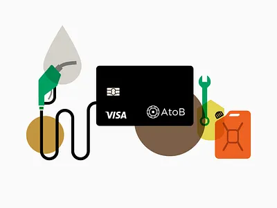 Fuel Card gas gas can gas pump illustration vector art vector illustration wrench