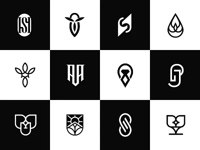 Collection. vol.2 app brand identity branding brandmark business company company logo design emblem graphic design icon icons illustration logo logos business logotype minimalist logo motion graphics symbol web