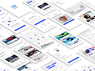 Tickme - Event Ticket App UI Kit Animation animation app concert event event app events filter map minimalist mobile app motion graphics project search ui ui kit uiux virtual map webinar