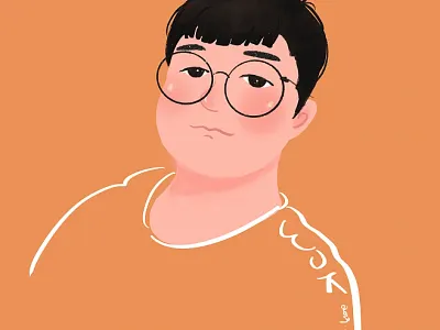 小胖的日常 design logo