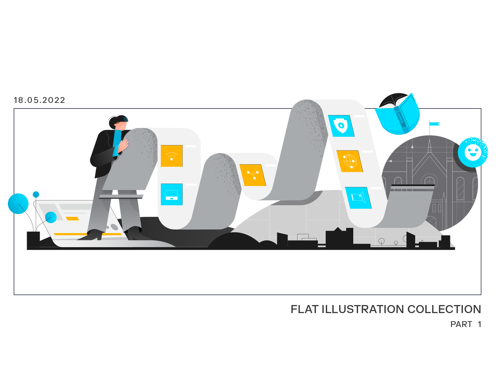 Example of Custom Illustrations For Web & Apps