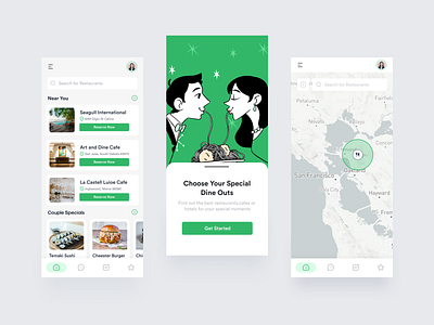Dine out application bookings design dine out hotel mobile app resarvation reseve restaurant ui ux