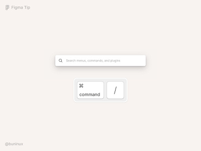 Use the quick actions command in Figma components design documentation design system figma figma menu figma plugins figma tips interface quick actions command search shortcut ui ui kit ui tip ux ux tip