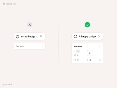 Apply auto layout for flexible containers in Figma article auto layout badge design design system figma figma design handbook grid interface learn design symbols ui ui components figma ui design ui kit ui tip ux ux tip web design