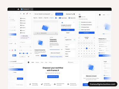 Use a ready-made UI kit to speed up your workflow in Figma app design components design design handbook for figma design system design system documentation figma figma ui kit frames x interface symbols ui ui design figma ui kit ui library figma ux web design website