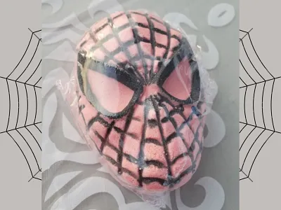 Spiderman Bath Bomb Fizzie for Kids - Bombbeauty bathbombaddict