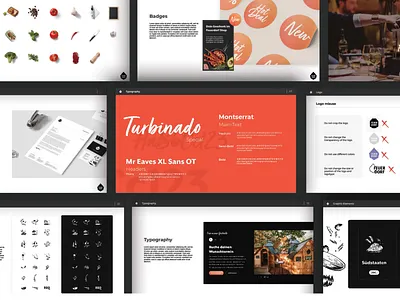 Feuerdorf - Brand Manual adobe austria brand manual branding corporate identity design europe food industry graphic design restaurant vienna