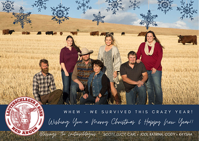 Ranch Christmas Card