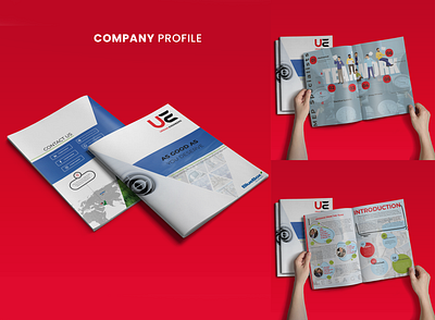 Company Profile branding graphic design