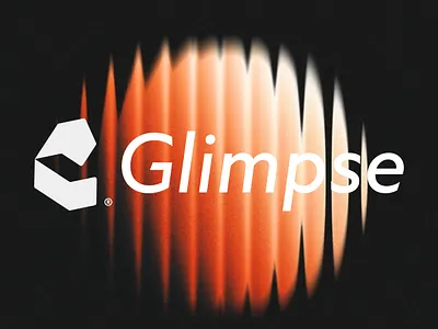 Glimpse Logo design for B2B Technology company. brand identity branding design g identity lettermark logo logos minimal minimal logo