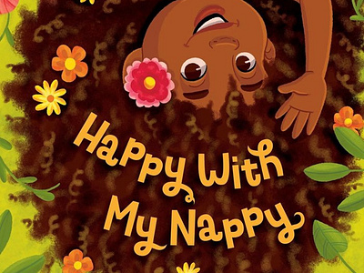 Happy With My Nappy X Lhaiza Morena childrens book hair care publishing rhymes