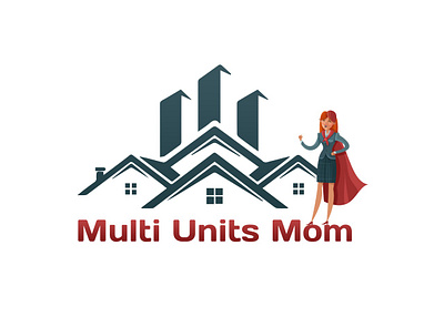 MULTI UNITS MOM brand identity branding design icon logo