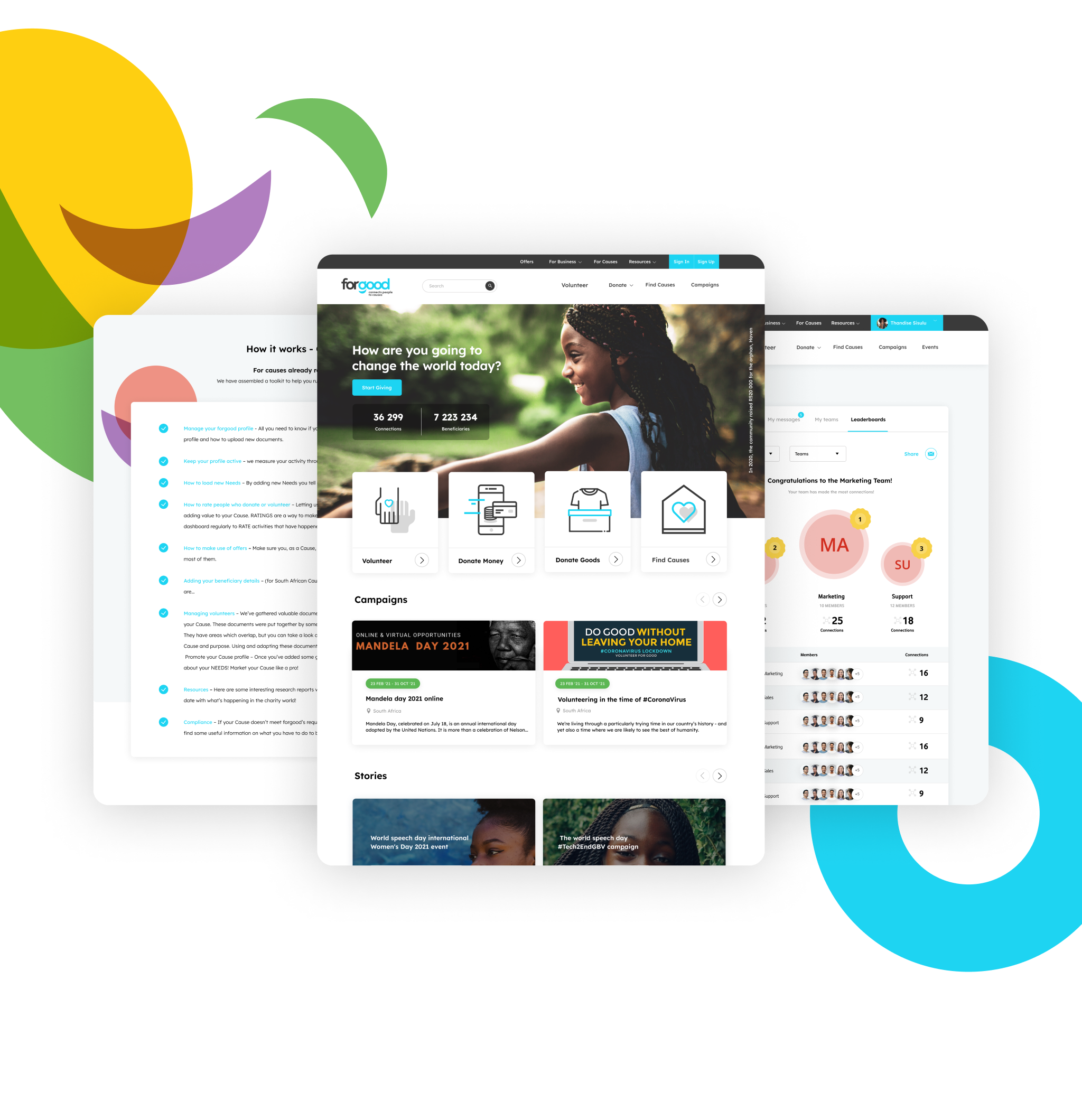 Forgood Case Study & UX/UI Breakdown brand design brand identity branding design design team forgood graphic design pepperplane ui ux
